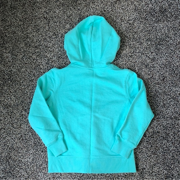 Ralph Lauren Sport Girls Sweatshirt Zip-up Hoodie sz S Teal - Picture 5 of 10